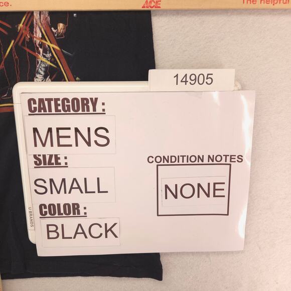 Def Leppard Band Graphic Crew Neck T Shirt Adult Mens Size Small S Black - Picture 8 of 9